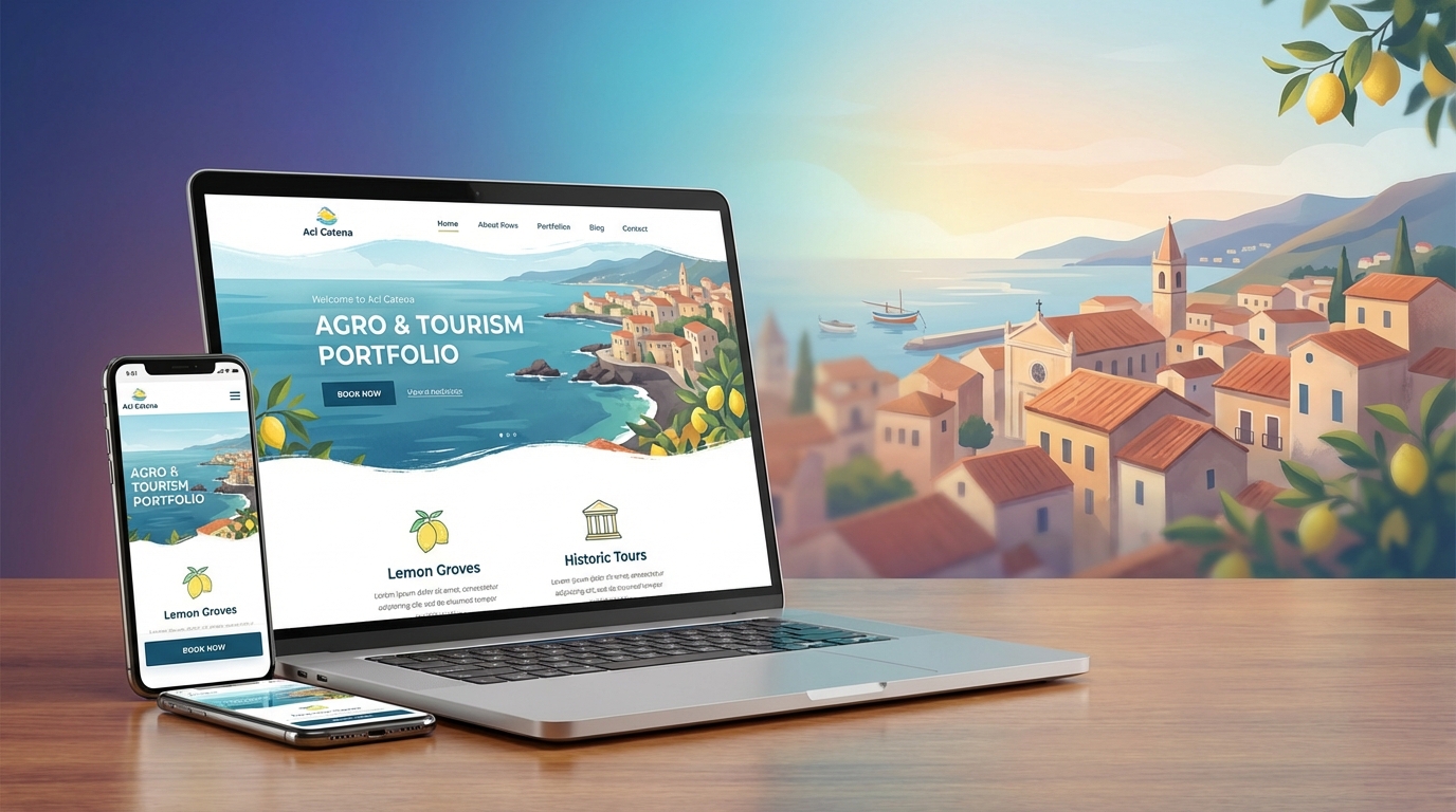 Creazione sito web professionale a Aci Catena — Web Pulse