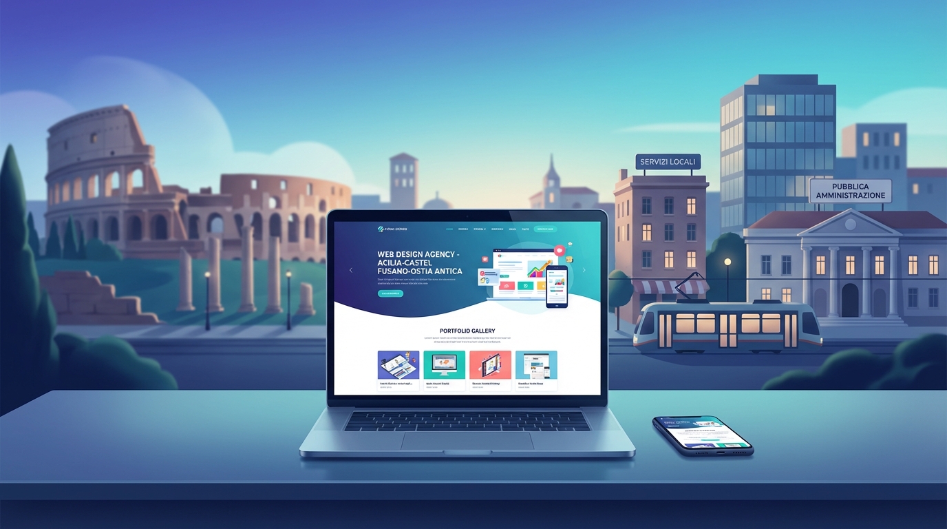 Creazione sito web professionale a Acilia-Castel Fusano-Ostia Antica — Web Pulse