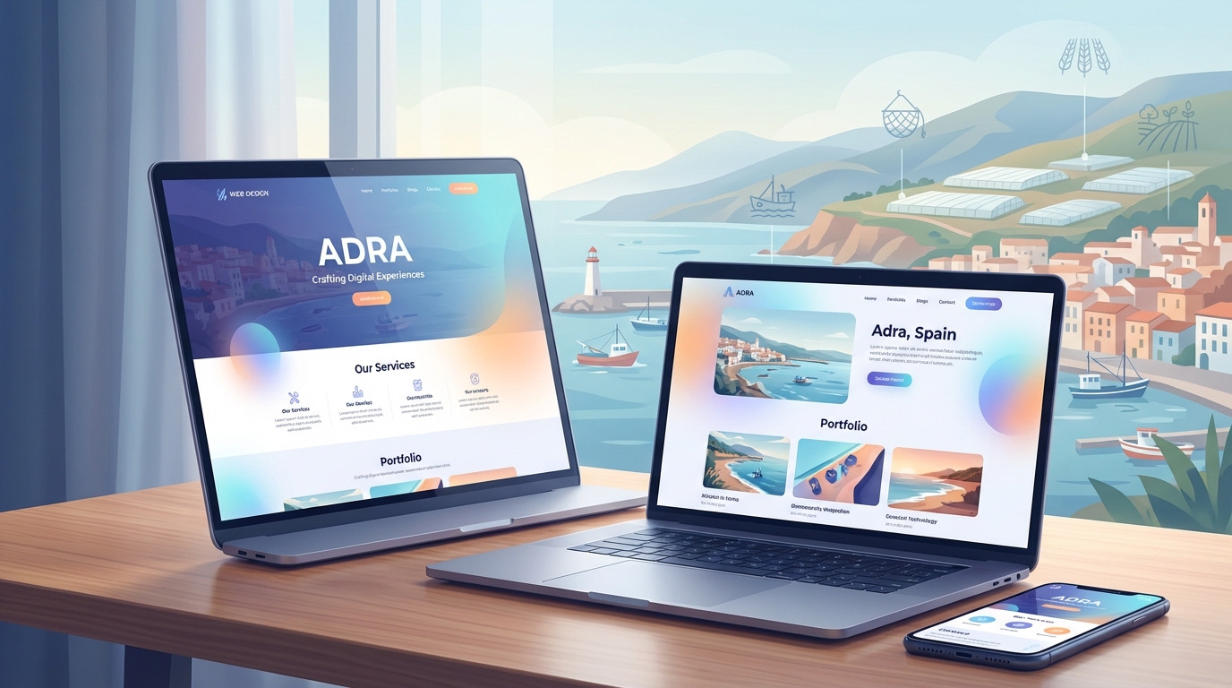 Creación de página web profesional en Adra — Web Pulse