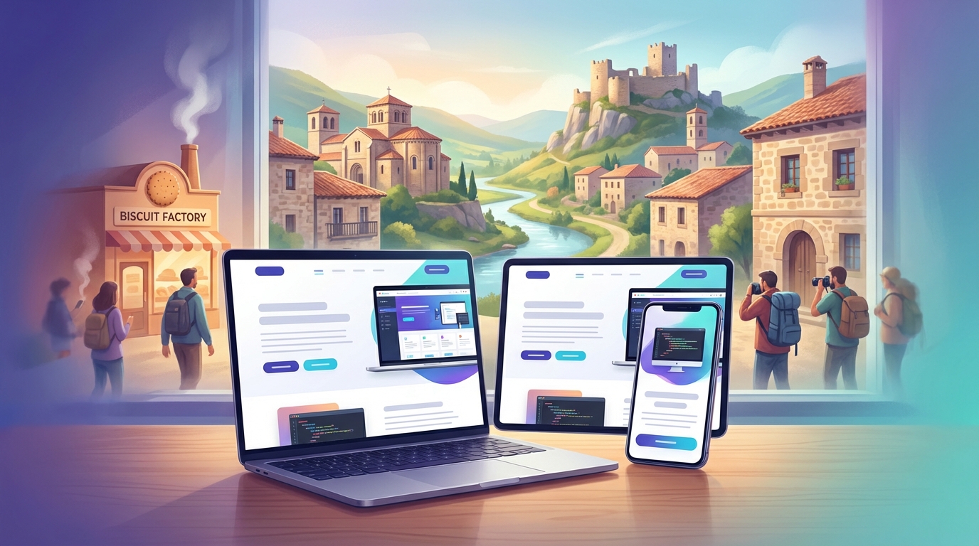 Creación de página web profesional en Aguilar de Campoo — Web Pulse