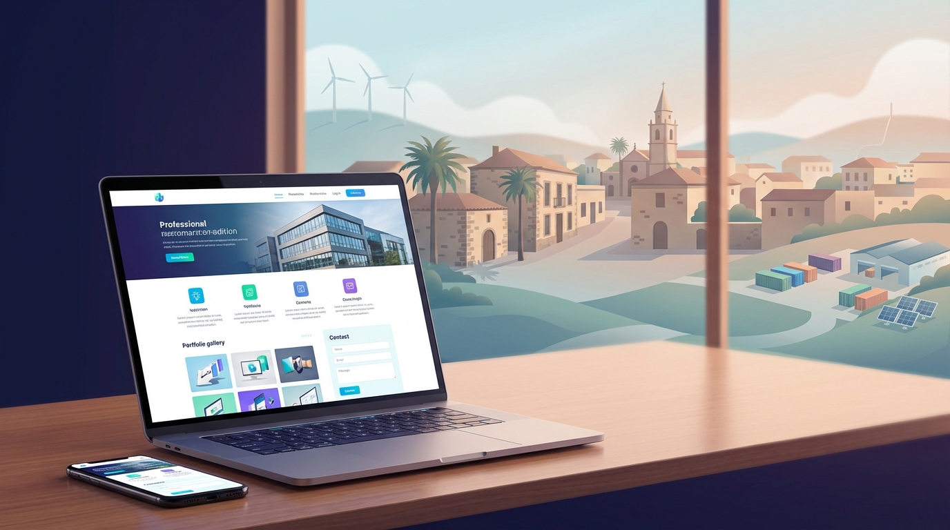 Creación de página web profesional en Agüimes — Web Pulse