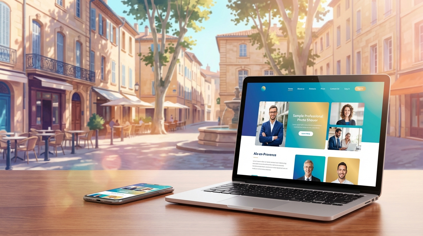 Création de site internet professionnel à Aix-en-Provence — Web Pulse