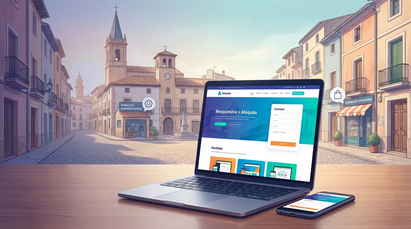 Creación de página web profesional en Alaquàs — Web Pulse