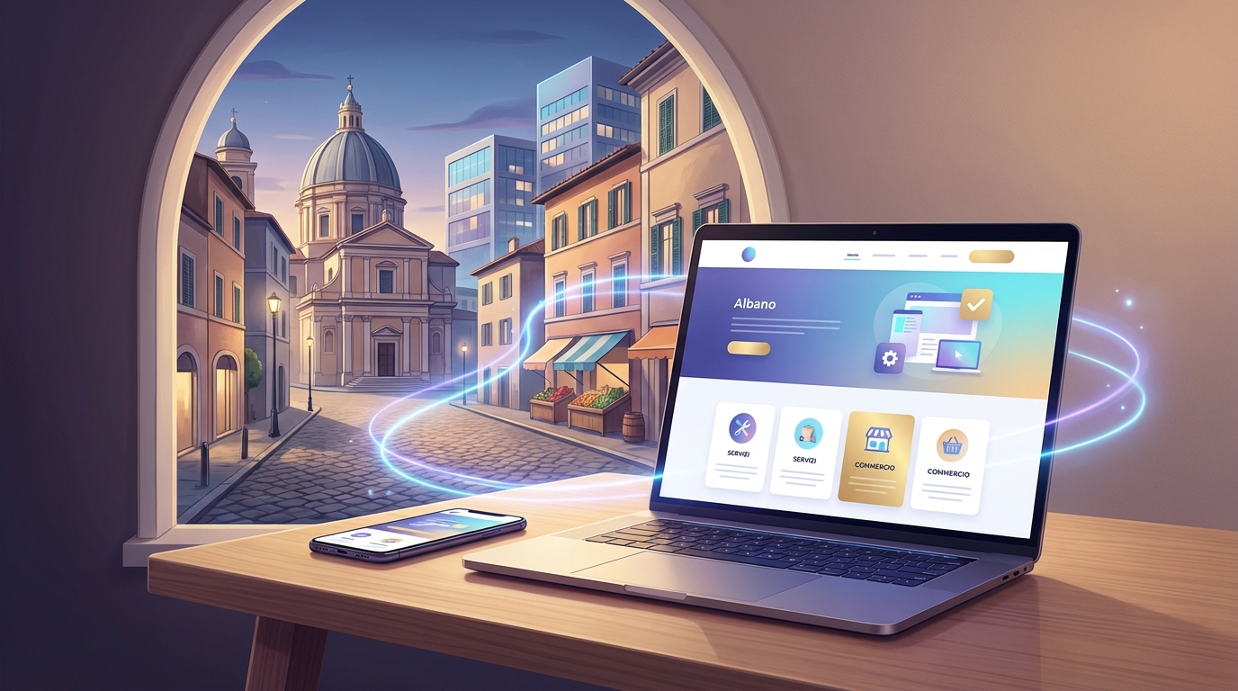 Creazione sito web professionale a Albano Laziale — Web Pulse