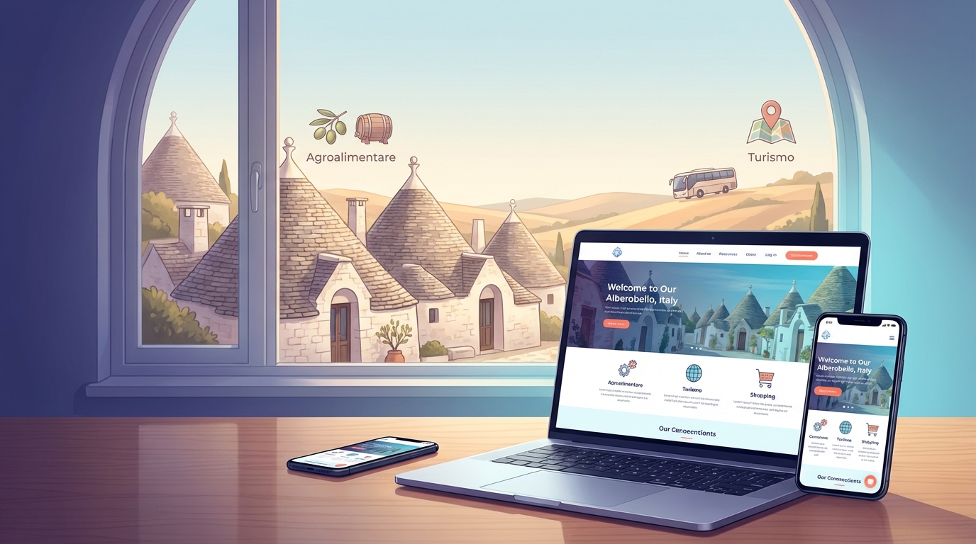 Creazione sito web professionale a Alberobello — Web Pulse