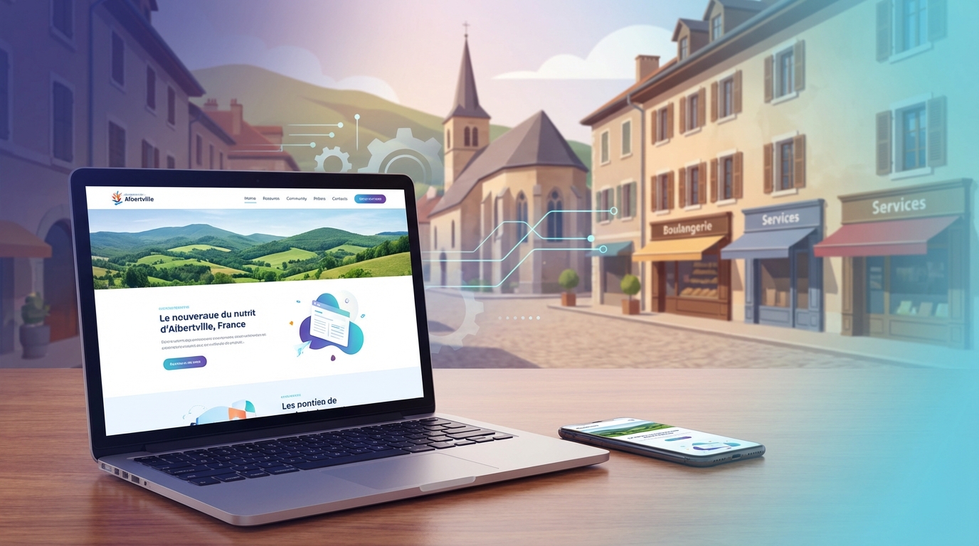 Création de site internet professionnel à Albertville — Web Pulse