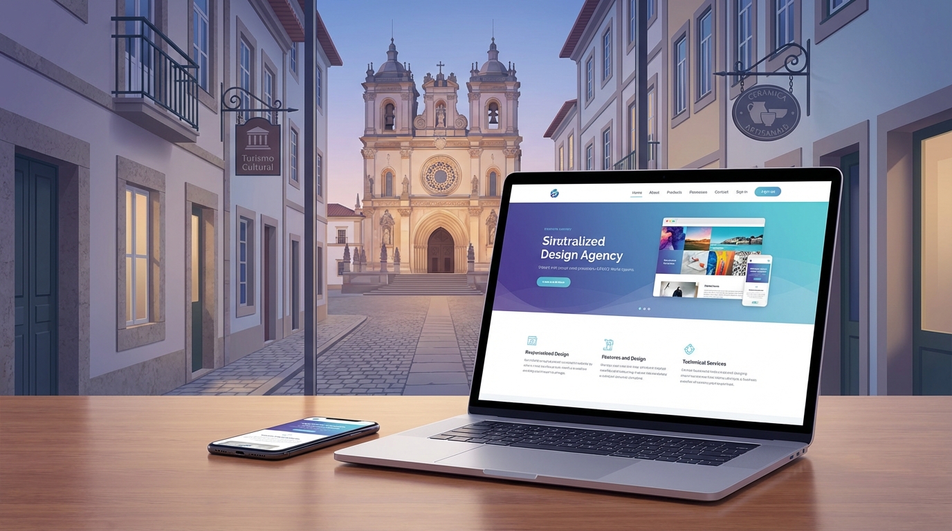 Criacao de website profissional em Alcobaça — Web Pulse