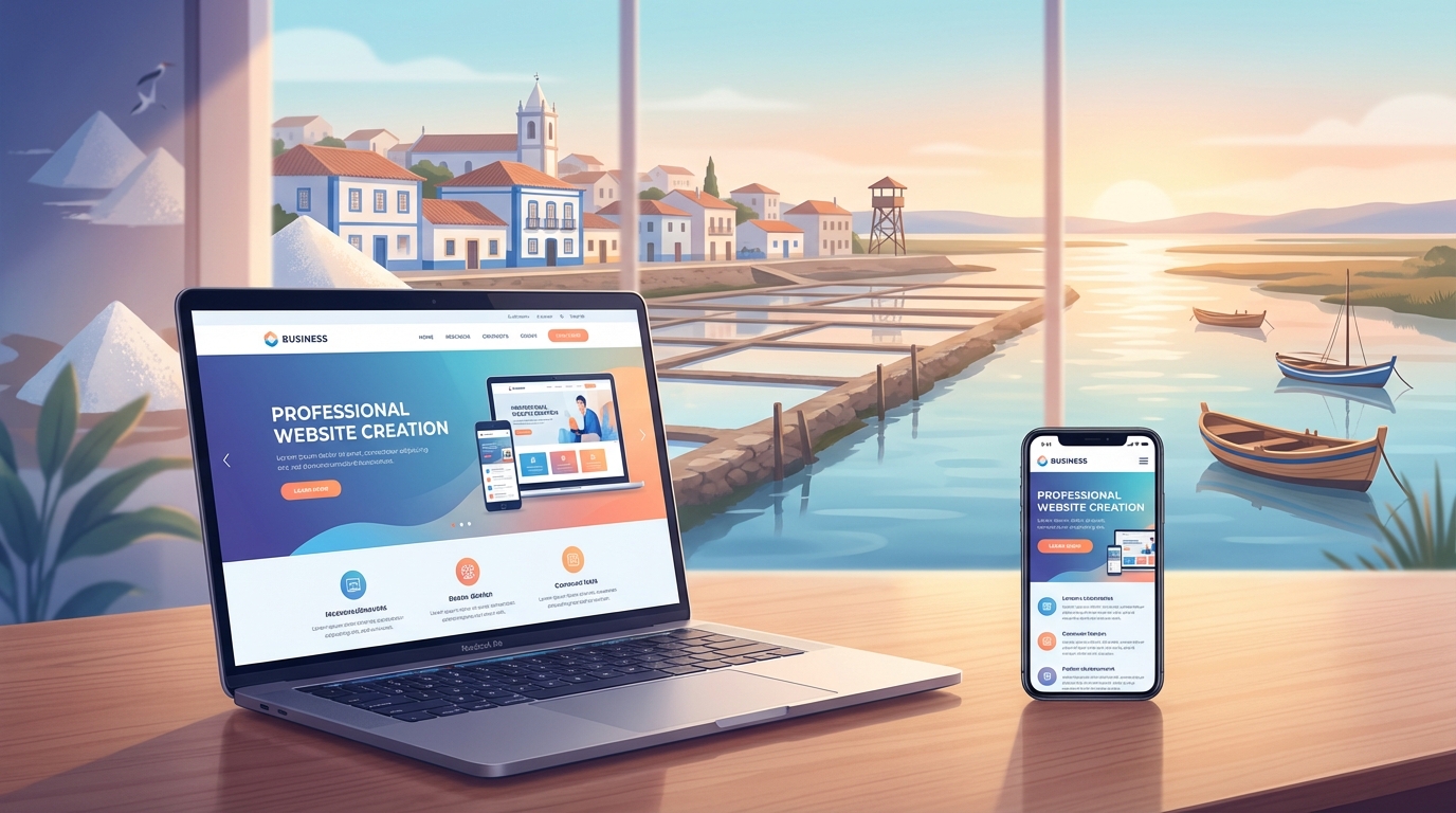 Criacao de website profissional em Alcochete — Web Pulse