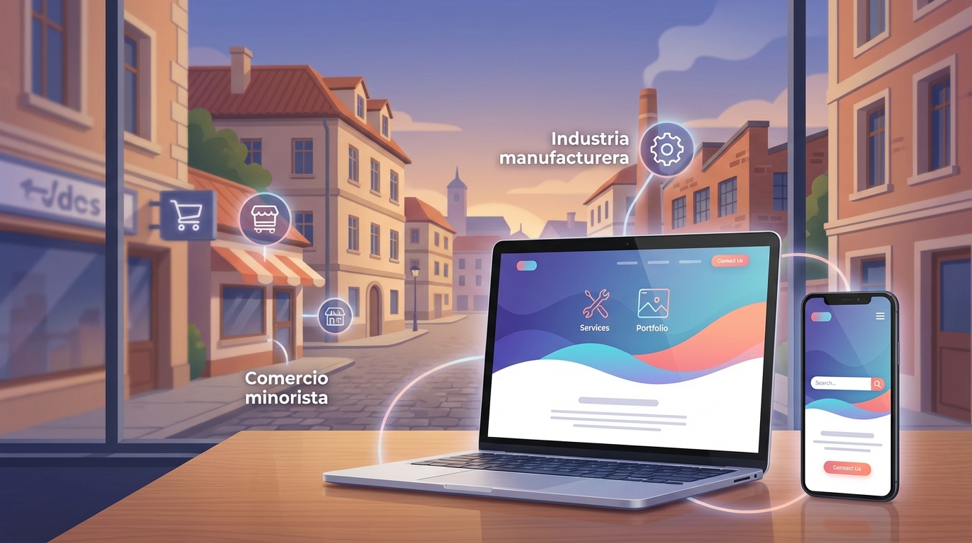 Creación de página web profesional en Alcorcón — Web Pulse