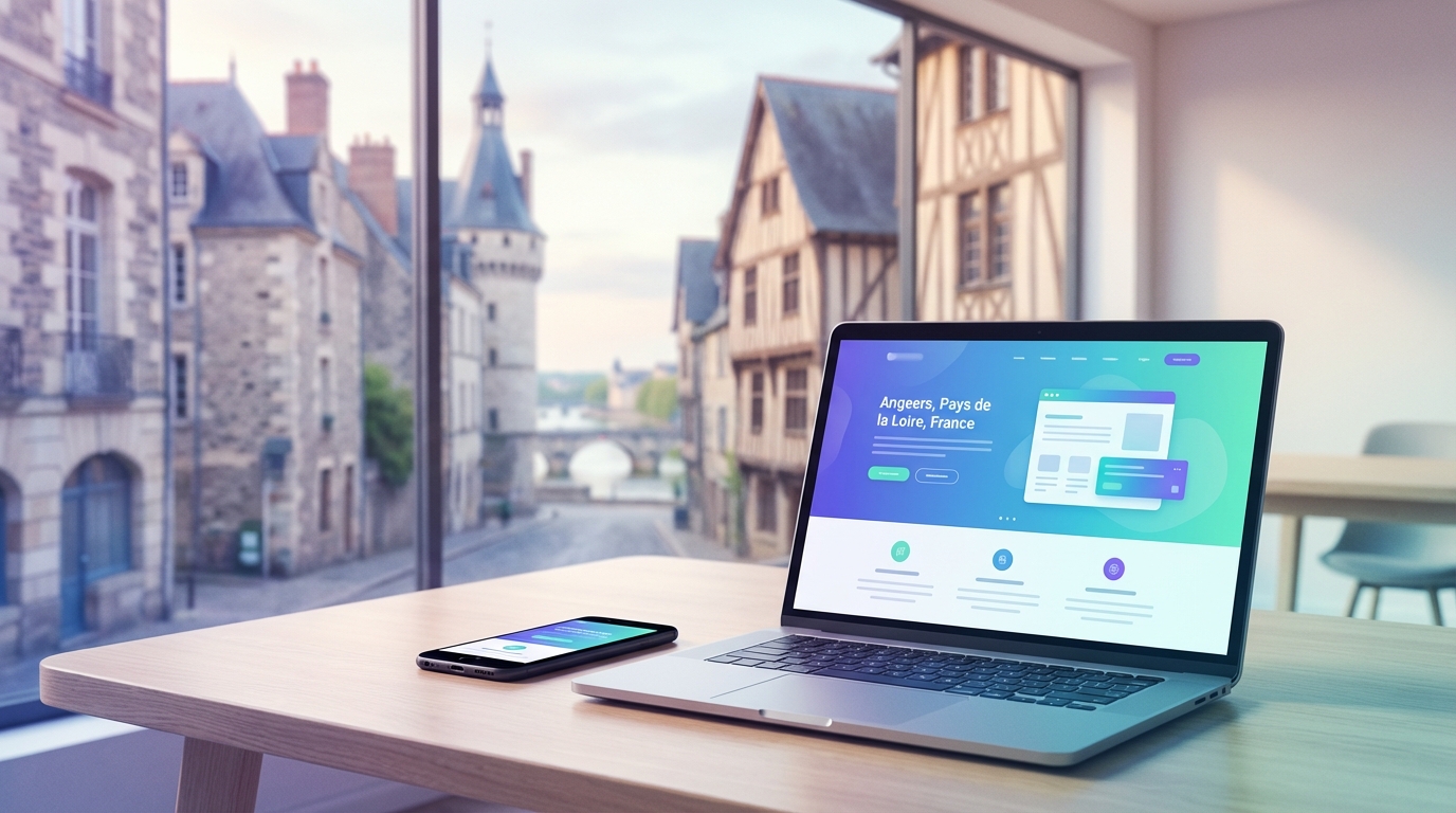 Création de site internet professionnel à Angers — Web Pulse
