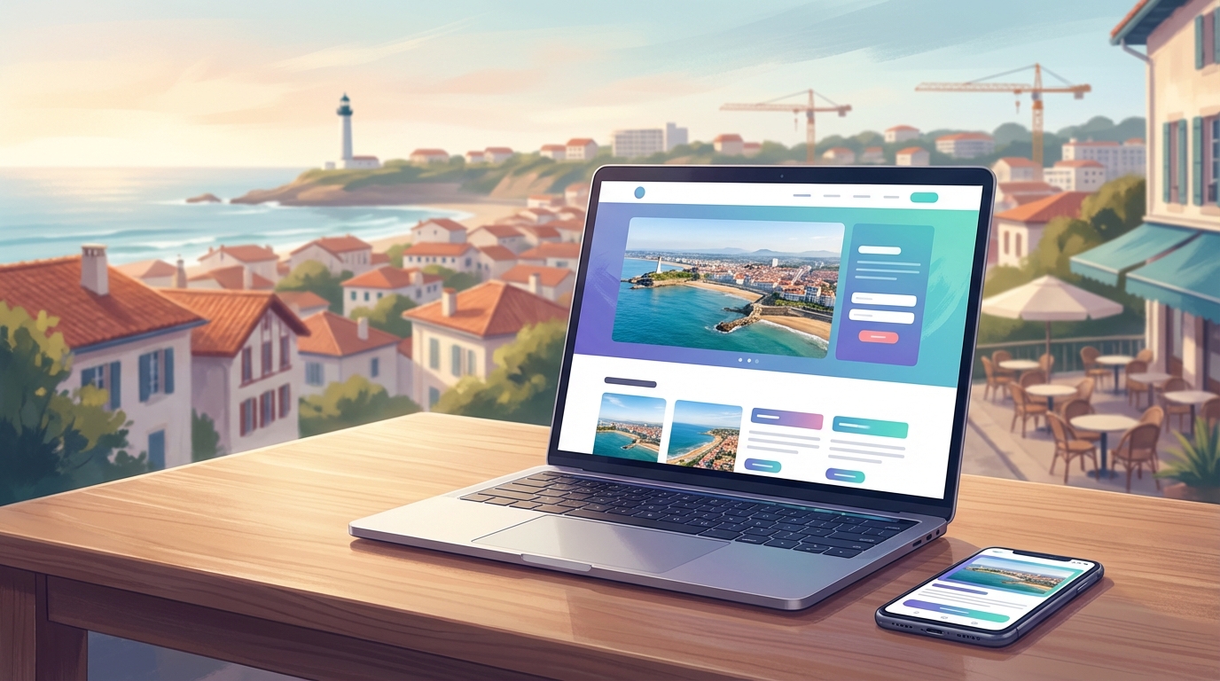 Création de site internet professionnel à Anglet — Web Pulse
