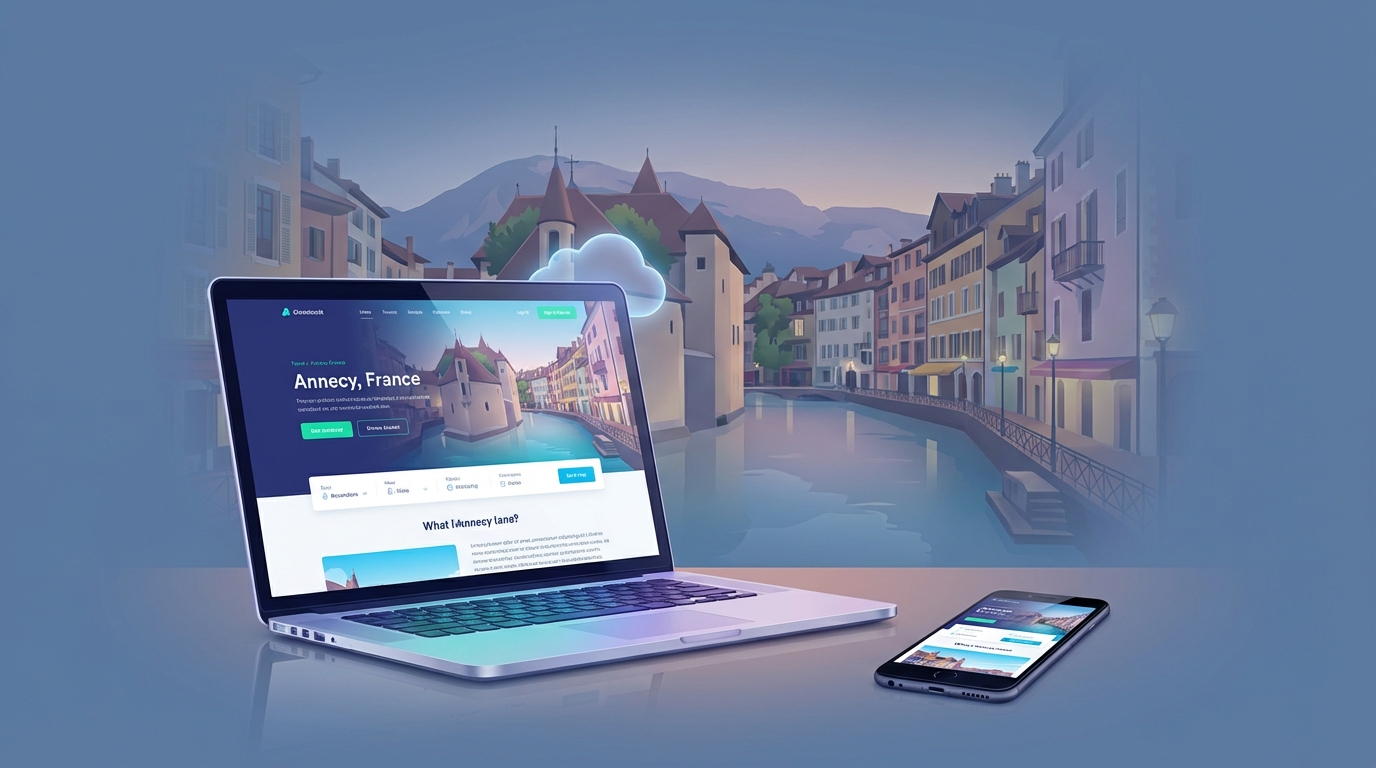 Création de site internet professionnel à Annecy — Web Pulse