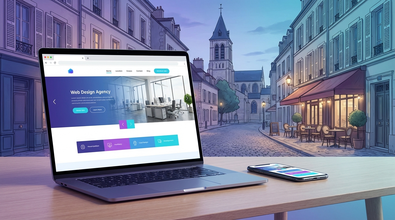 Création de site internet professionnel à Antony — Web Pulse