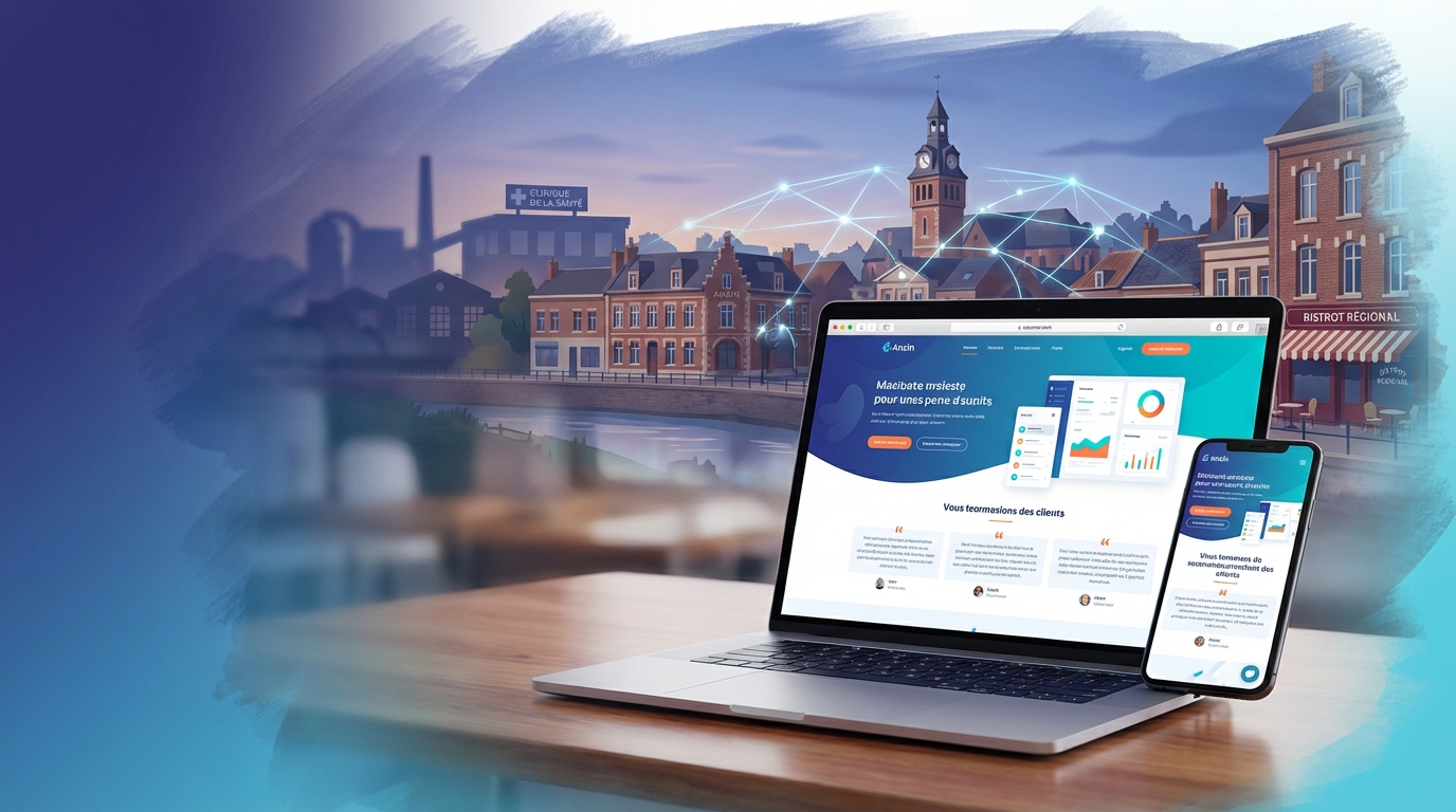 Création de site internet professionnel à Anzin — Web Pulse