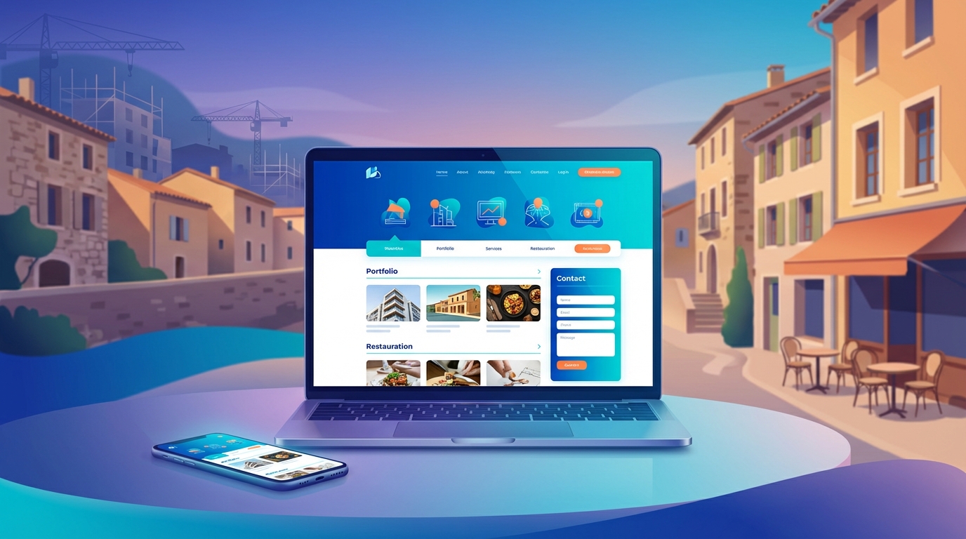 Création de site internet professionnel à Apt — Web Pulse