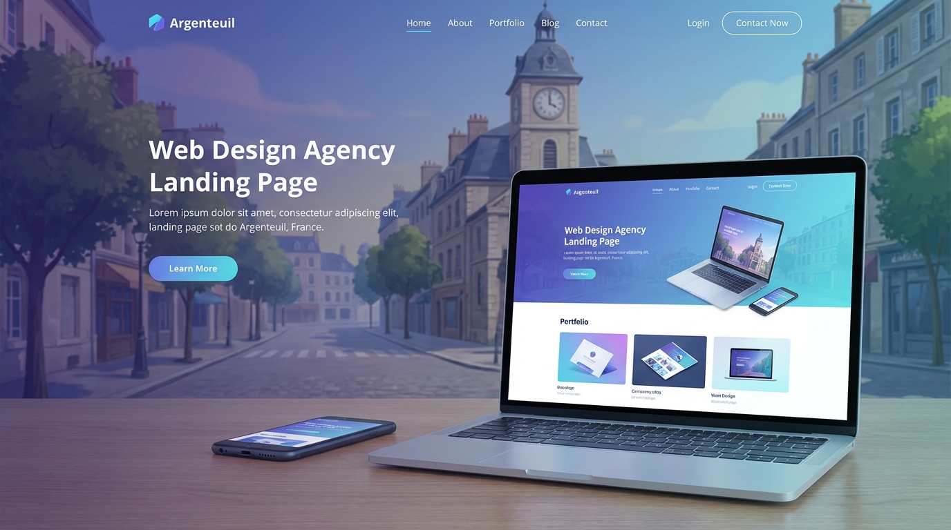 Création de site internet professionnel à Argenteuil — Web Pulse