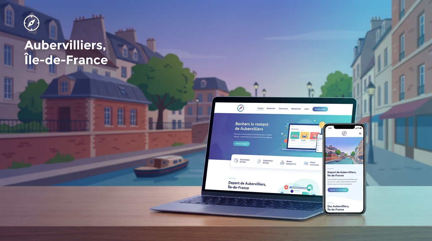 Création de site internet professionnel à Aubervilliers — Web Pulse