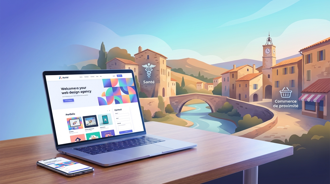 Création de site internet professionnel à Auriol — Web Pulse