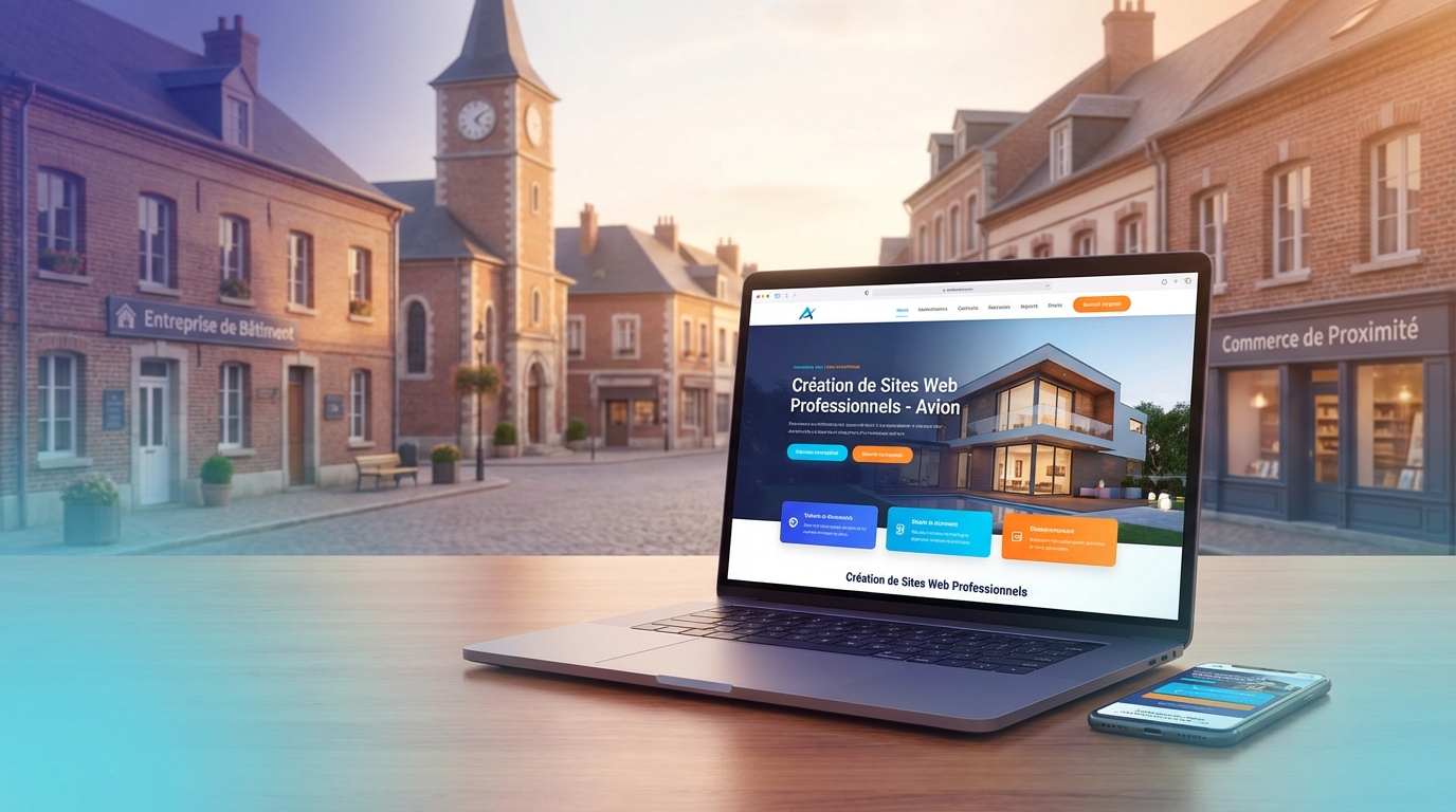 Création de site internet professionnel à Avion — Web Pulse