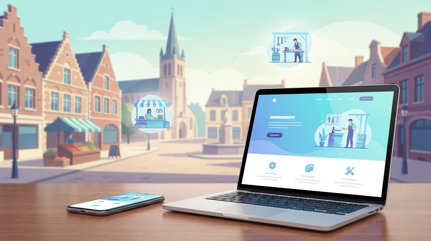 Création de site internet professionnel à Bailleul — Web Pulse