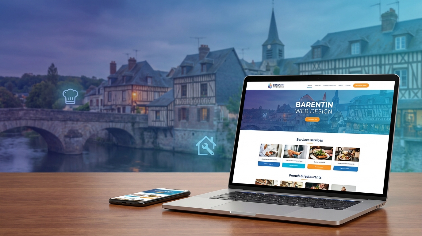 Création de site internet professionnel à Barentin — Web Pulse