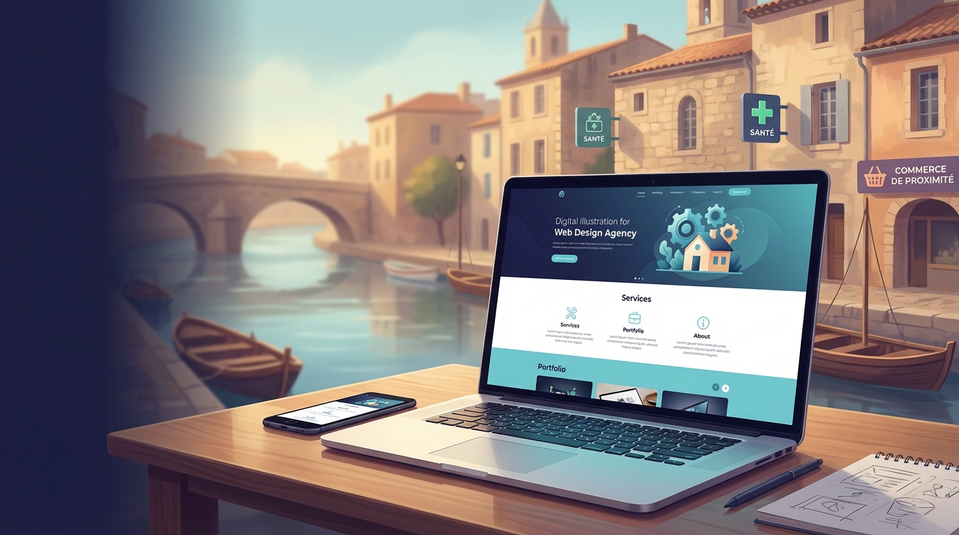 Création de site internet professionnel à Beaucaire — Web Pulse