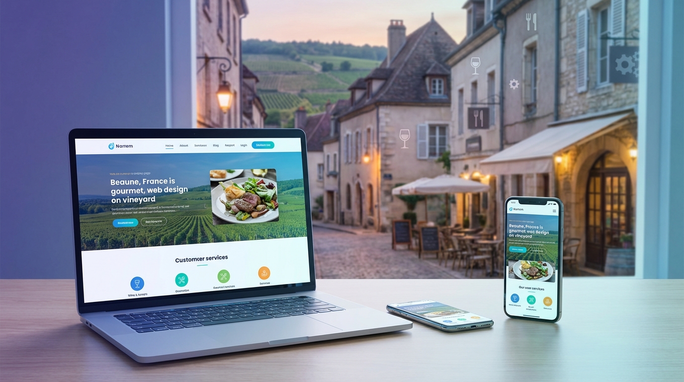 Création de site internet professionnel à Beaune — Web Pulse