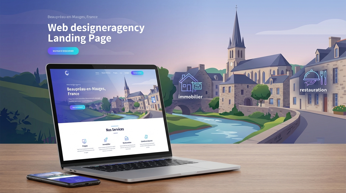 Création de site internet professionnel à Beaupréau-en-Mauges — Web Pulse