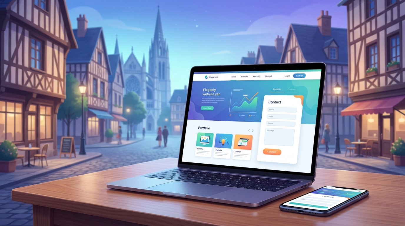 Création de site internet professionnel à Beauvais — Web Pulse