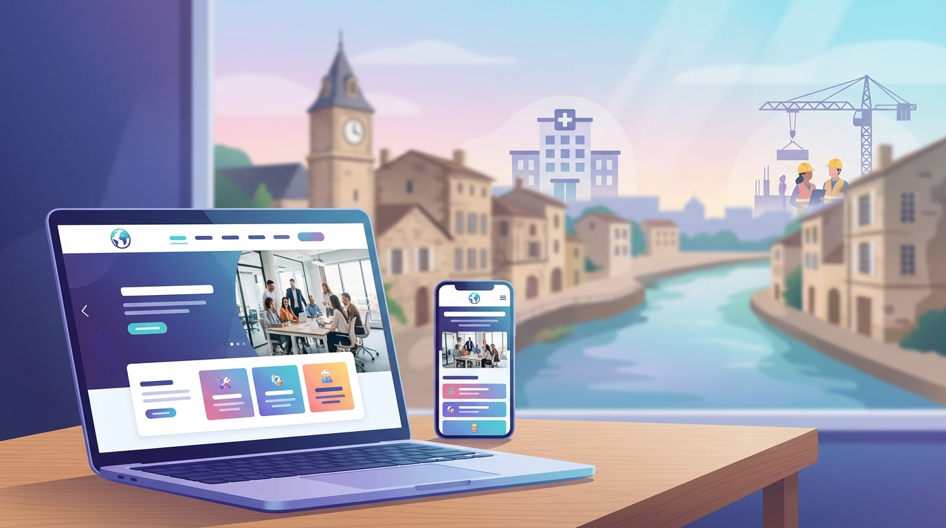 Création de site internet professionnel à Bègles — Web Pulse