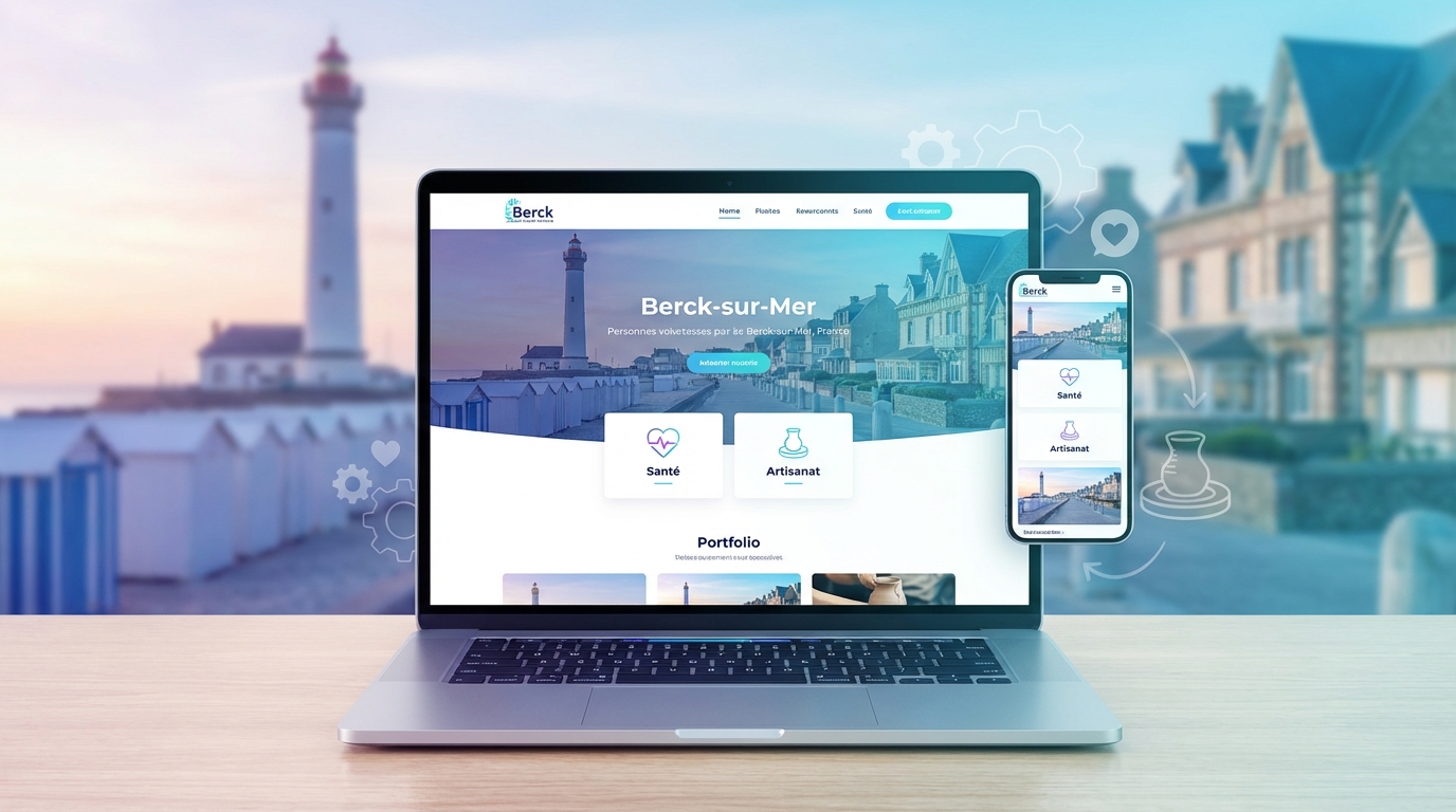 Création de site internet professionnel à Berck — Web Pulse
