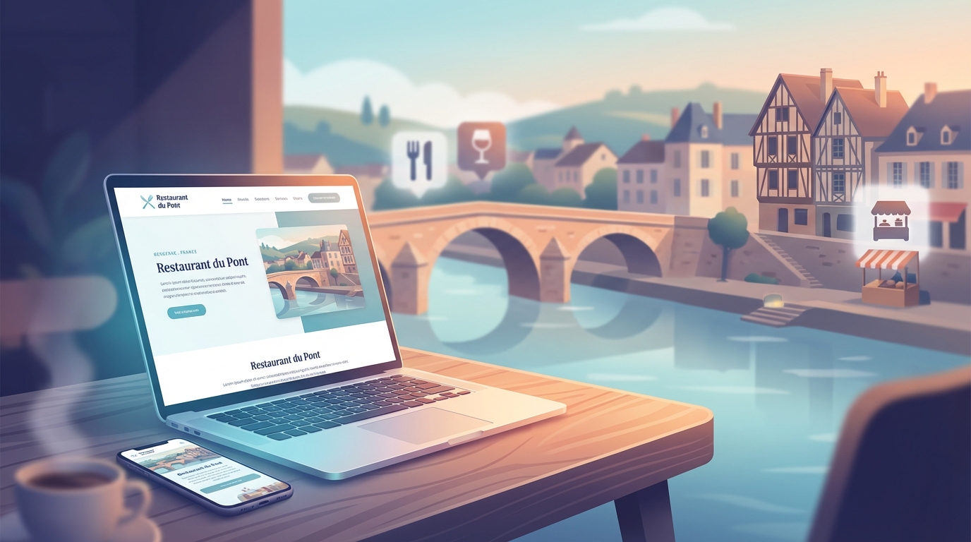 Création de site internet professionnel à Bergerac — Web Pulse