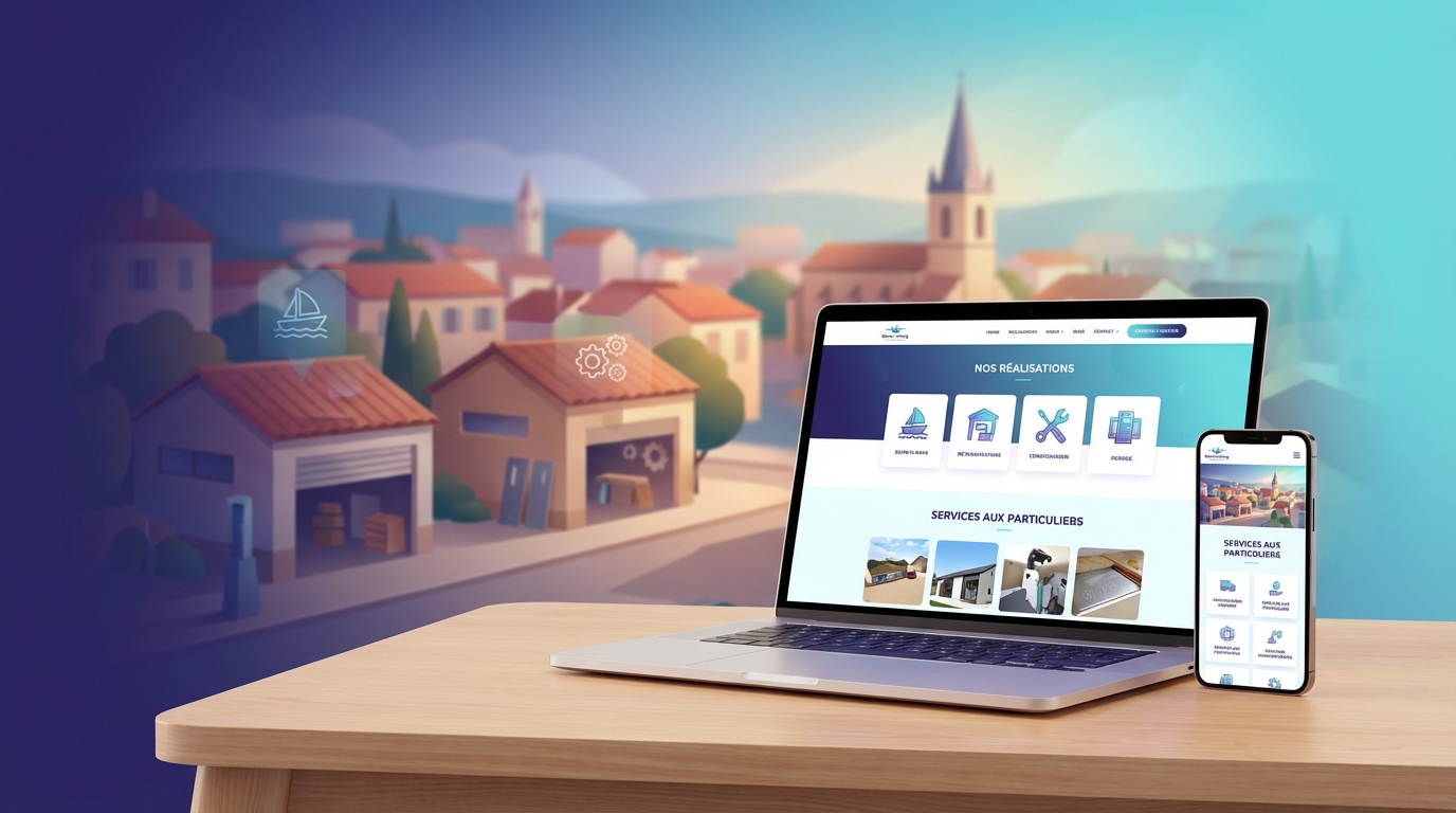 Création de site internet professionnel à Berre-l'Étang — Web Pulse