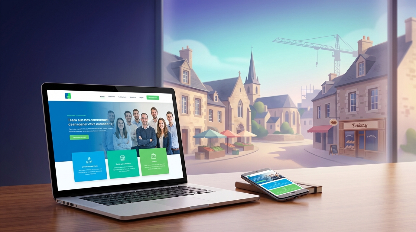 Création de site internet professionnel à Bertrange — Web Pulse