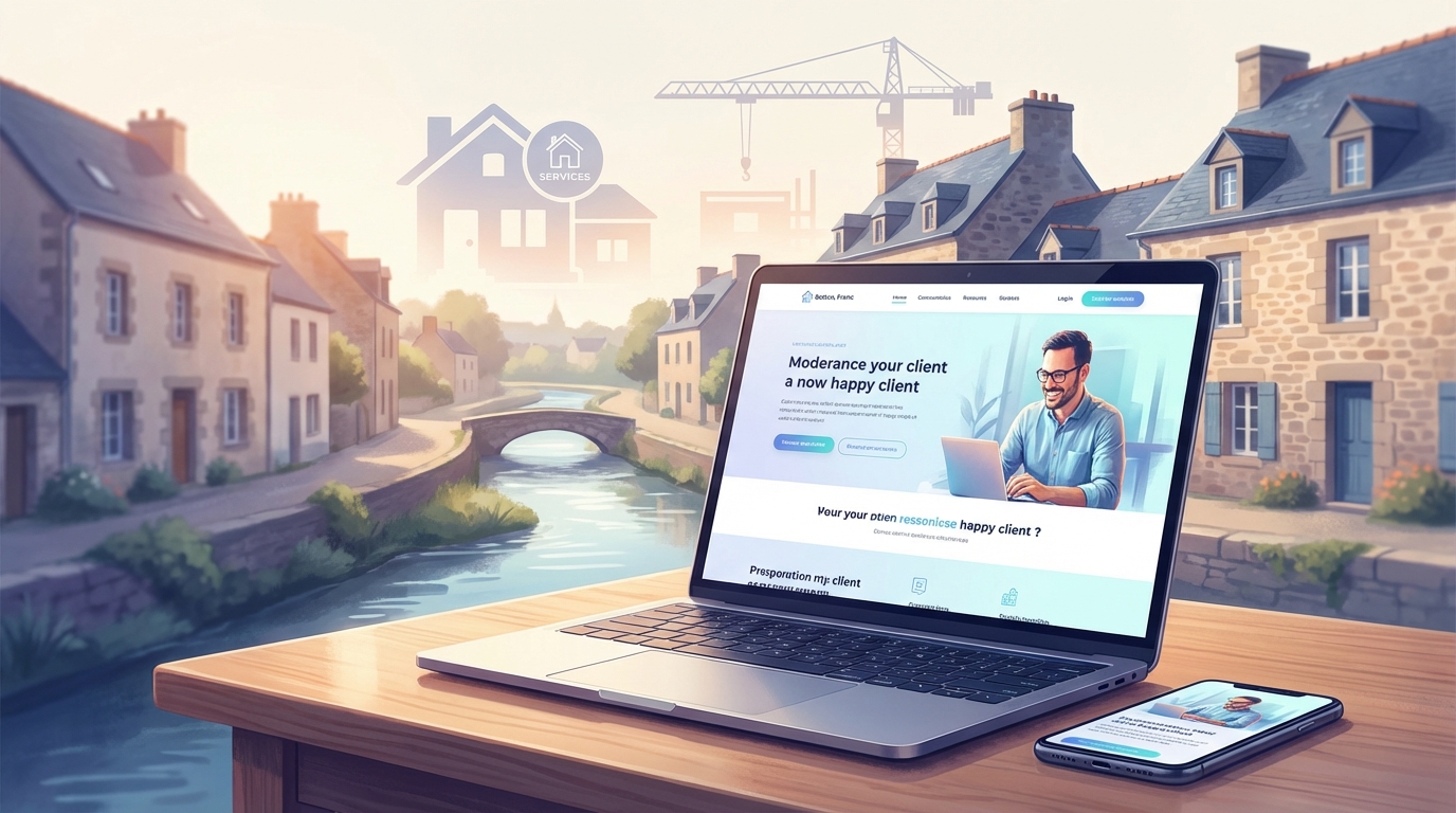 Création de site internet professionnel à Betton — Web Pulse