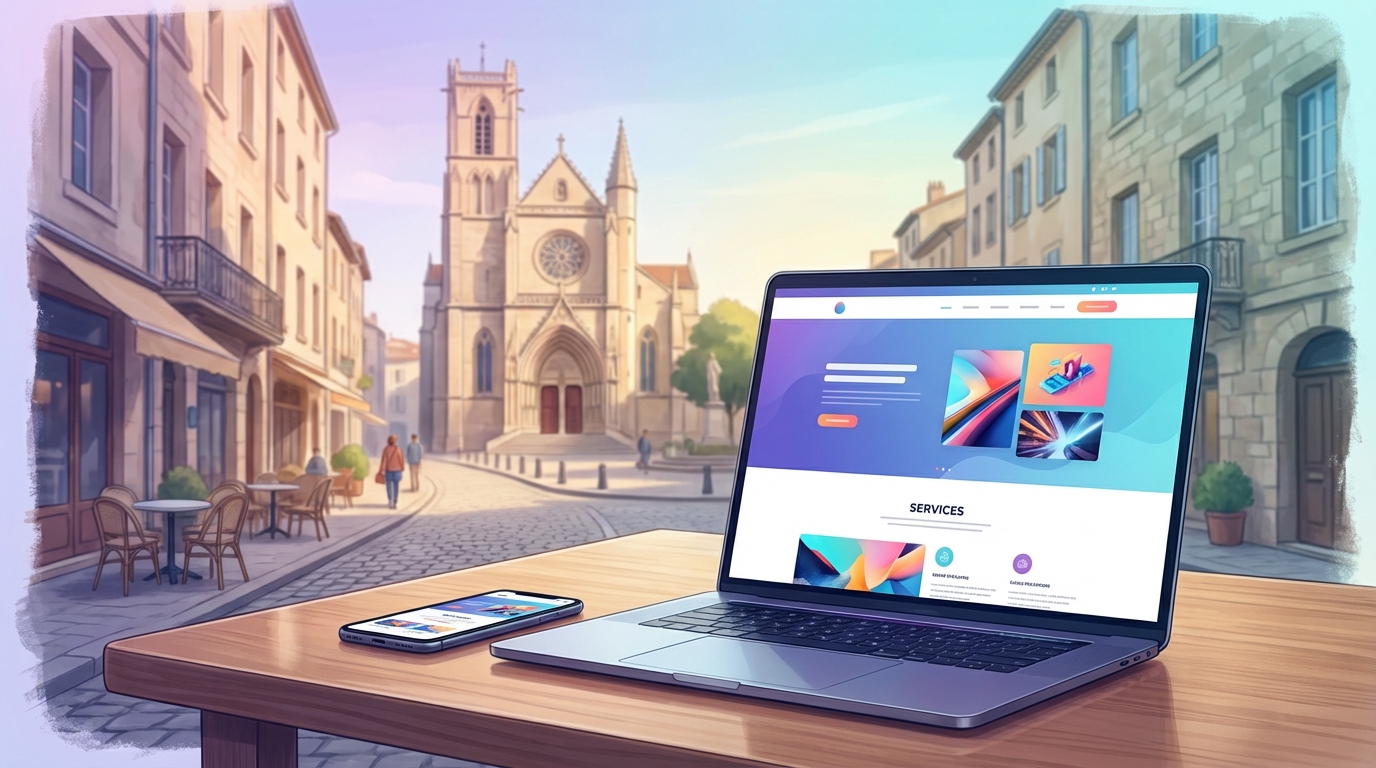 Création de site internet professionnel à Béziers — Web Pulse