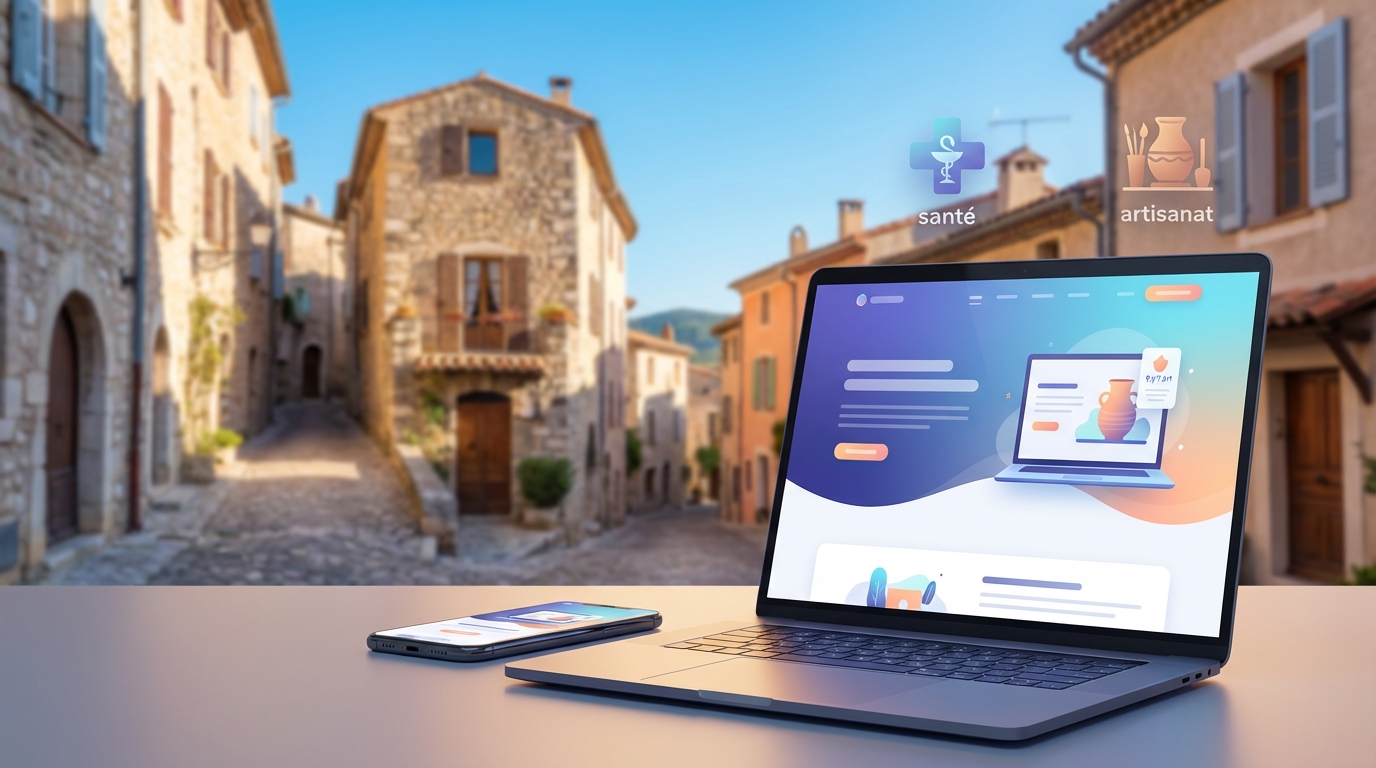 Création de site internet professionnel à Biot — Web Pulse