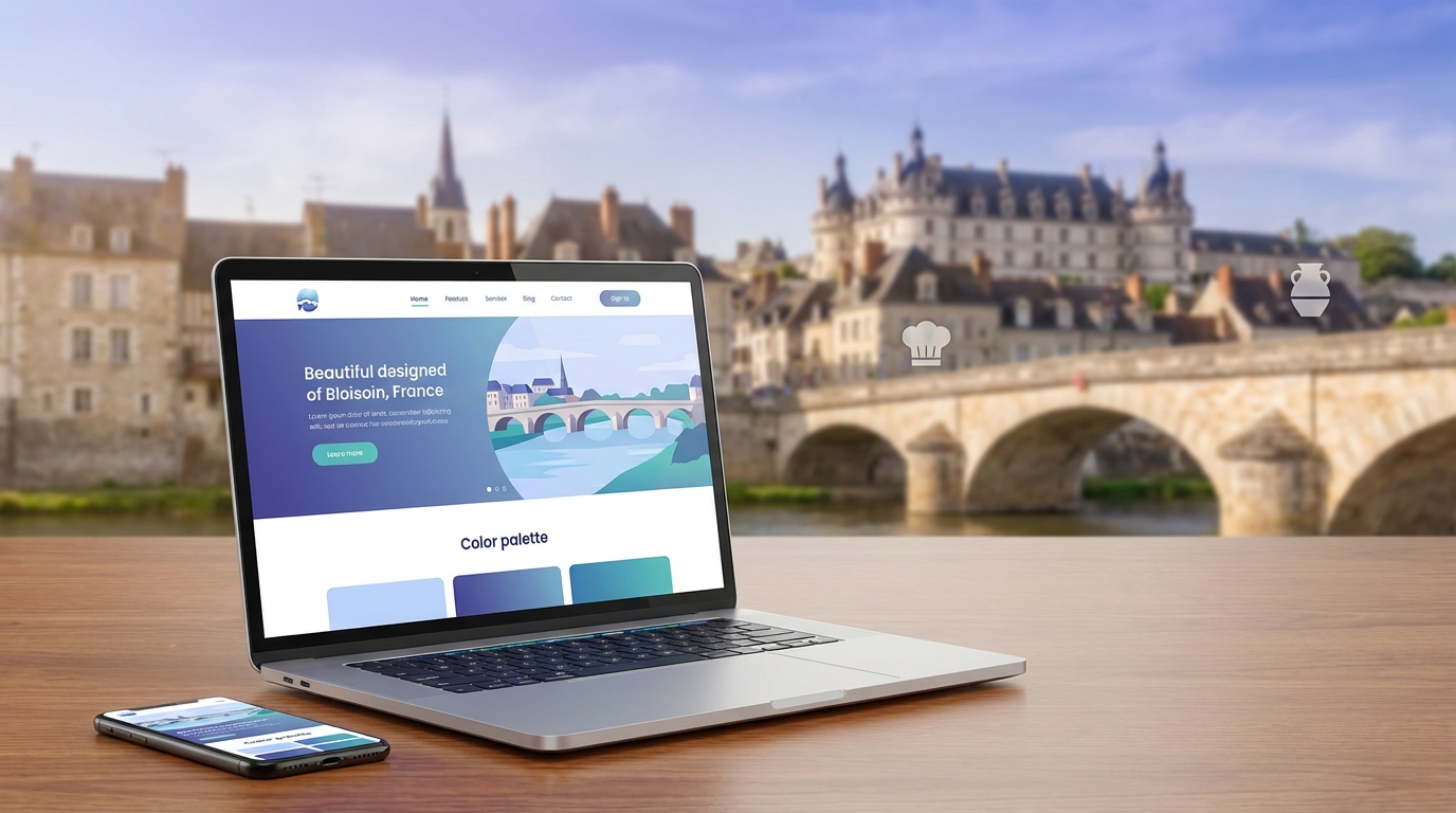 Création de site internet professionnel à Blois — Web Pulse