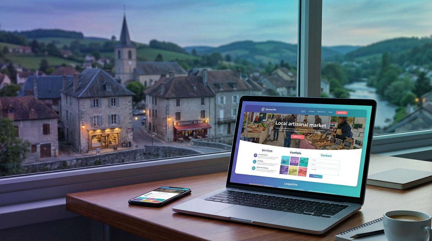 Création de site internet professionnel à Bonneville — Web Pulse