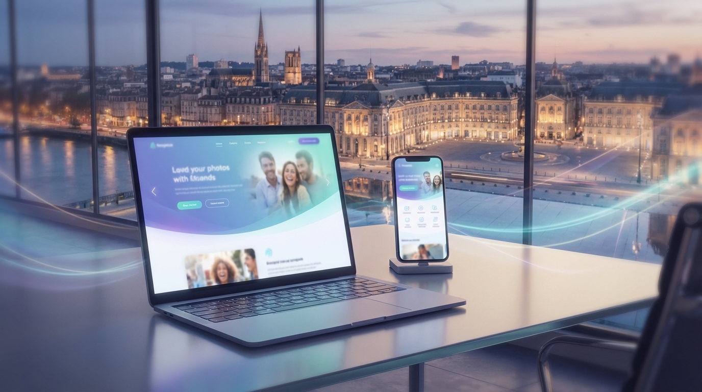 Création de site internet professionnel à Bordeaux — Web Pulse