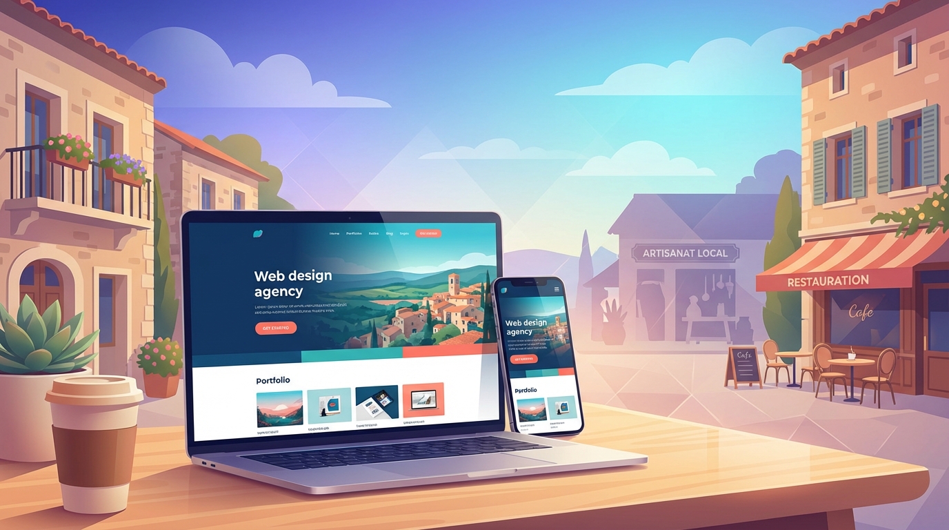 Création de site internet professionnel à Bouc-Bel-Air — Web Pulse