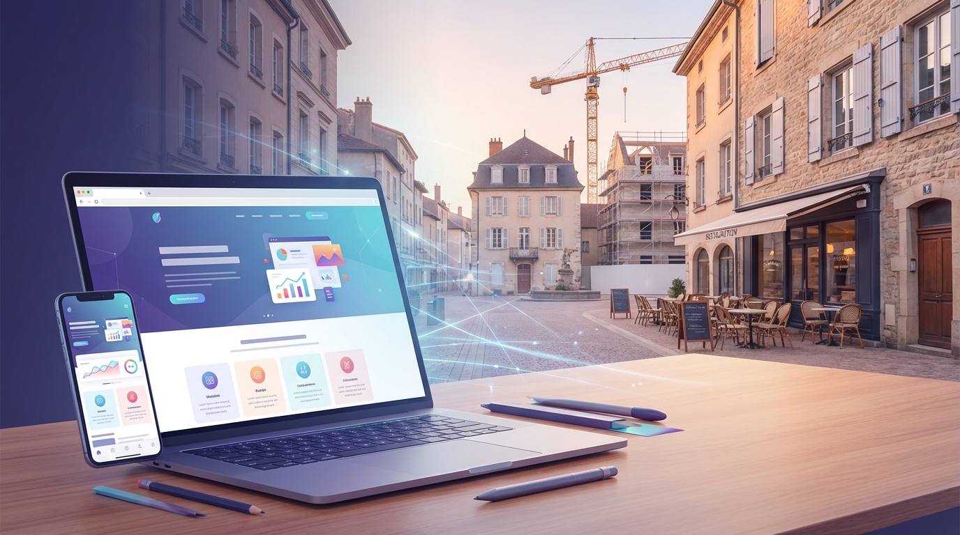 Création de site internet professionnel à Bourg-en-Bresse — Web Pulse