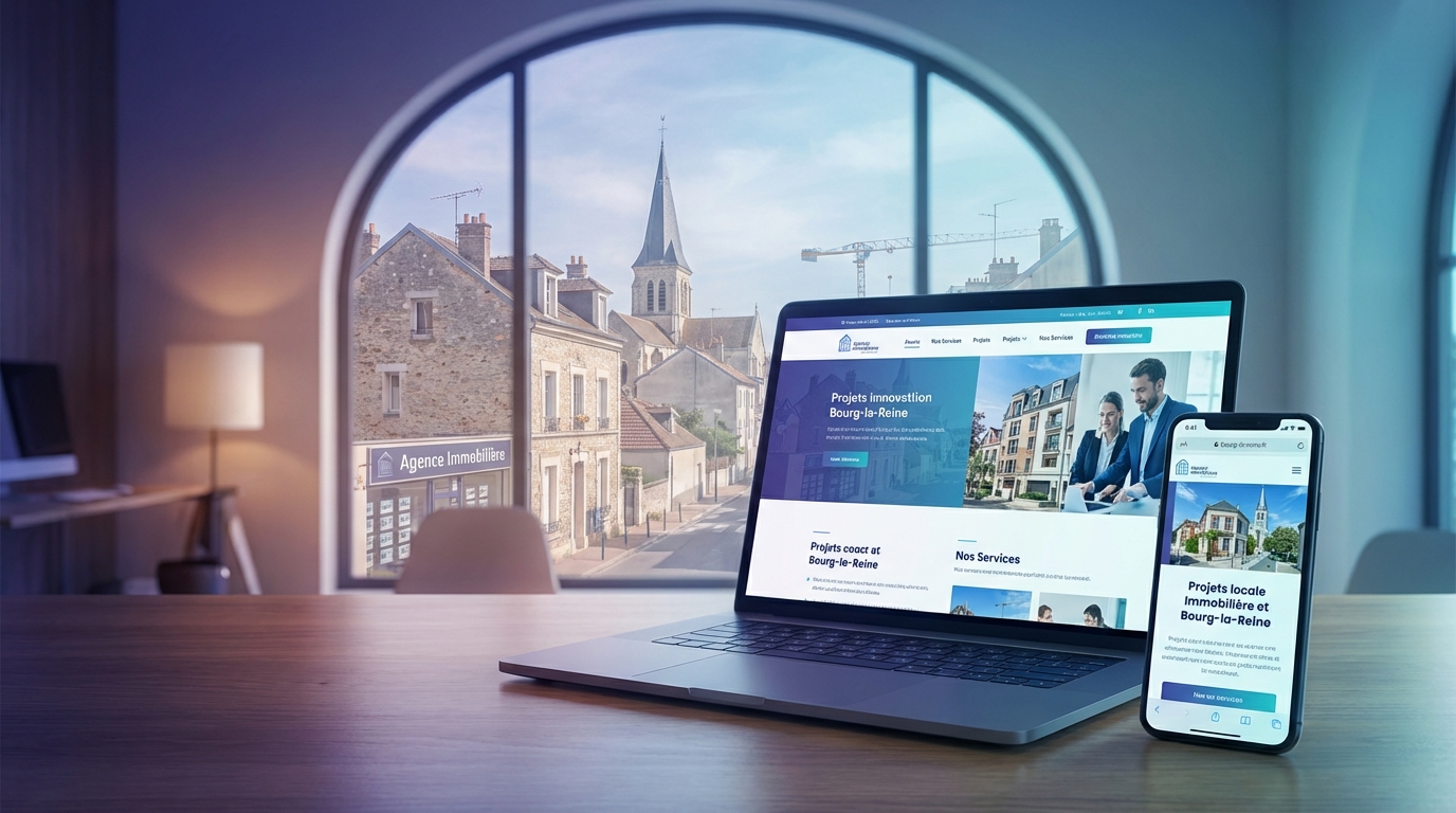 Création de site internet professionnel à Bourg-la-Reine — Web Pulse