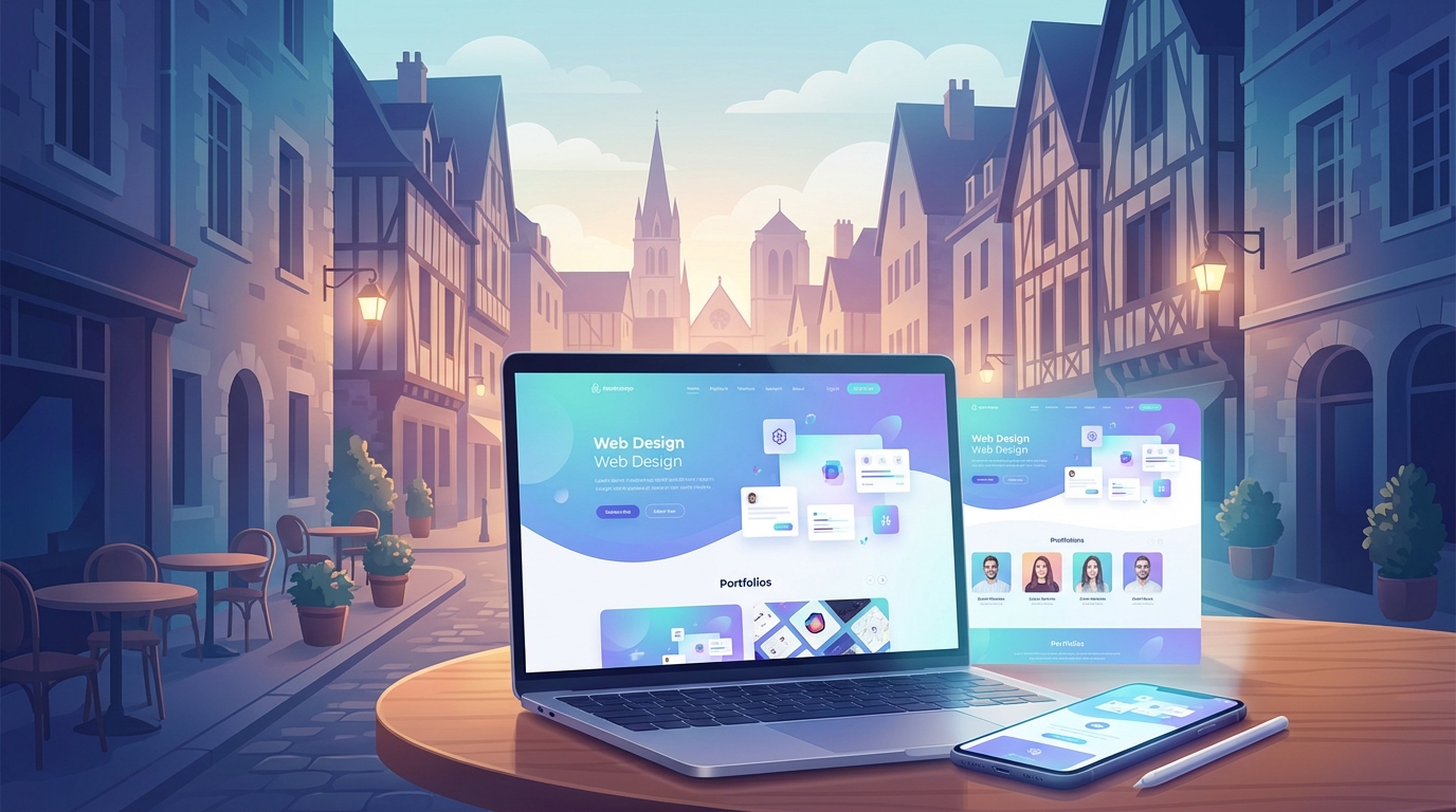 Création de site internet professionnel à Bourges — Web Pulse