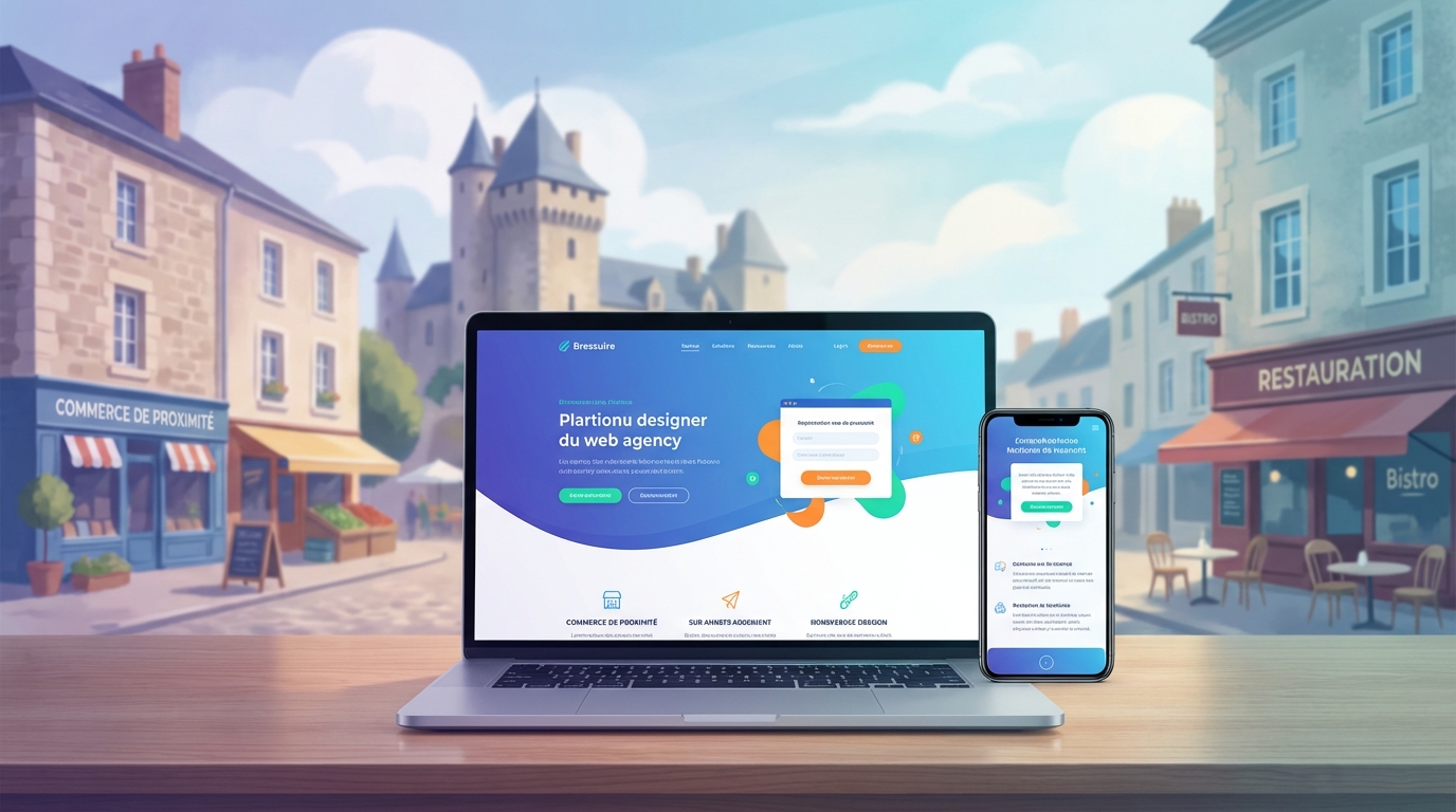 Création de site internet professionnel à Bressuire — Web Pulse