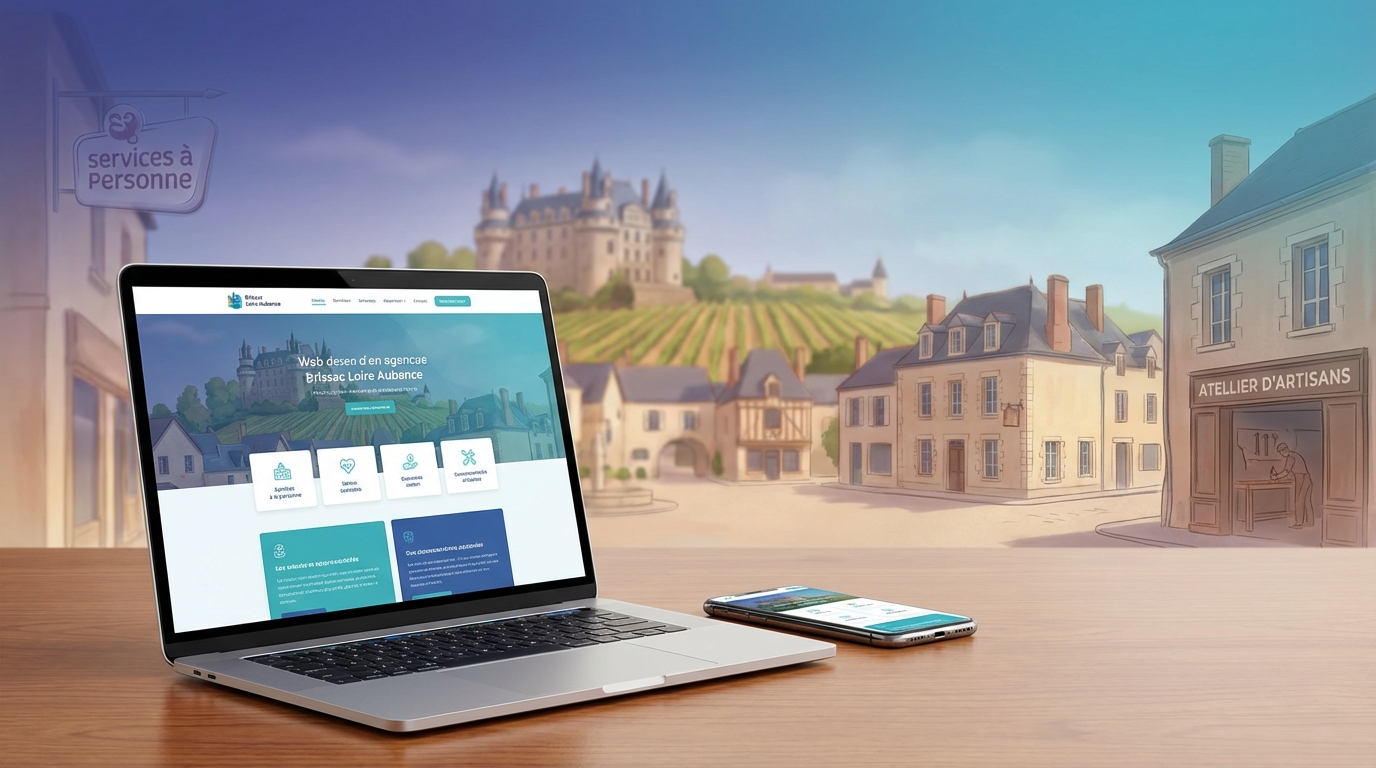 Création de site internet professionnel à Brissac Loire Aubance — Web Pulse