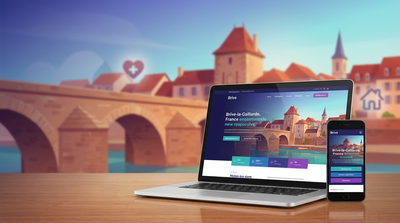 Création de site internet professionnel à Brive-la-Gaillarde — Web Pulse