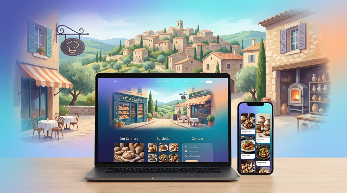 Création de site internet professionnel à Cabriès — Web Pulse