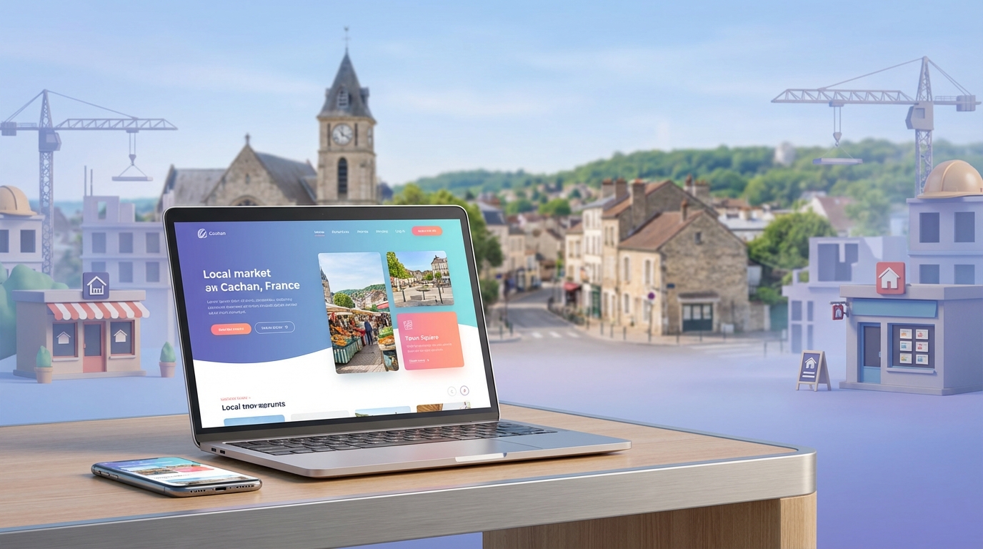 Création de site internet professionnel à Cachan — Web Pulse