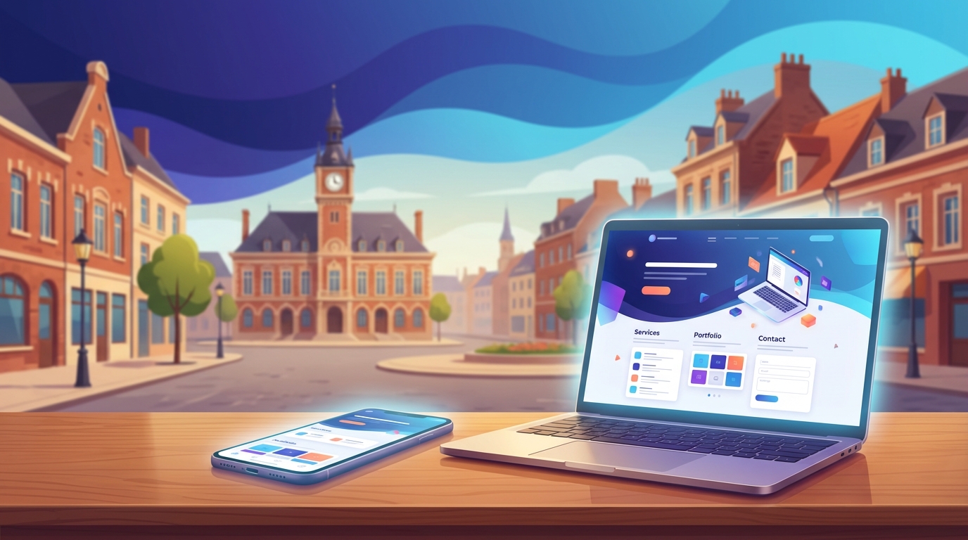 Création de site internet professionnel à Calais — Web Pulse